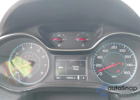 2018 Chevrolet Cruze Lt Auto из США, поврежденный, VIN 1G1BE5SM1J7145833